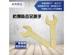 防爆打击扳手 无火花铜合金制敲击呆扳手 冀越精工防爆工具图1