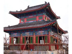 钢结构仿古建筑工程专业设计、施工-仿古钢结构工程施工经验丰富图1