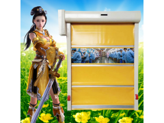 深圳锋发口罩工厂不锈钢自动快速卷帘门图1