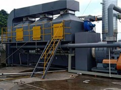 催化燃烧设备的流程-催化燃烧装置图1