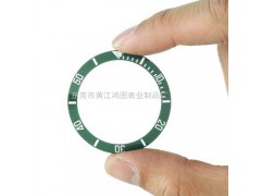 代用劳力士陶瓷表圈 蓝水鬼陶瓷表外圈加工图1