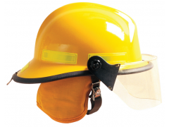 MSA梅思安消防头盔热绝缘抗冲击头部防护F3图1