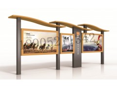 浙江宣传栏丽水企业宣传栏户外宣传橱窗导视牌厂家供应图1