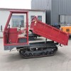 载重8吨的履带转动轴爬坡自卸车