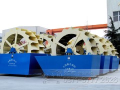 时产50吨水洗沙机械多少钱一台？YL90图1