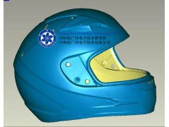 电动车头盔3d打印服务，头盔高精度三维扫描设计服务图1