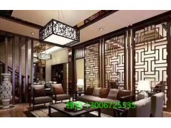 长沙玫瑰金款不锈钢雕花屏风厂家图1