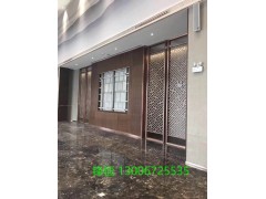 江苏南京不锈钢镂空款屏风隔断图1