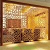云南中式轻奢款不锈钢玫瑰金屏风