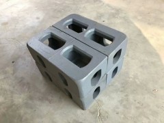 标准集装箱配件,角件,集装箱角件价格图1