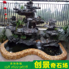 广东英德青龙石 批发园林景观石 英石假山案例