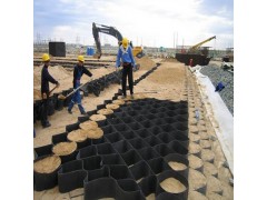 源头厂家 边坡植草绿化蜂巢网格 边坡固定蜂巢土工格室图1