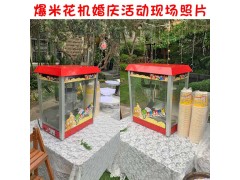 上海爆米花机租赁棉花糖机冰淇淋机租赁,博览会现场制作冰淇淋图1