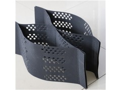 蜂巢土工格室 HDPE材质 强度高 护坡堤坝 厂家直销图1