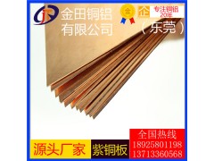 批发直销t5紫铜板/t8中厚紫铜板，高精度t4紫铜板图1