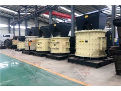 新型立轴制砂机工作原理图1