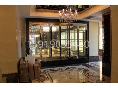 不锈钢欧式酒柜图1