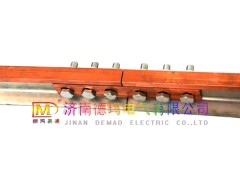 济南德玛供应钢体滑触线连接夹板图1