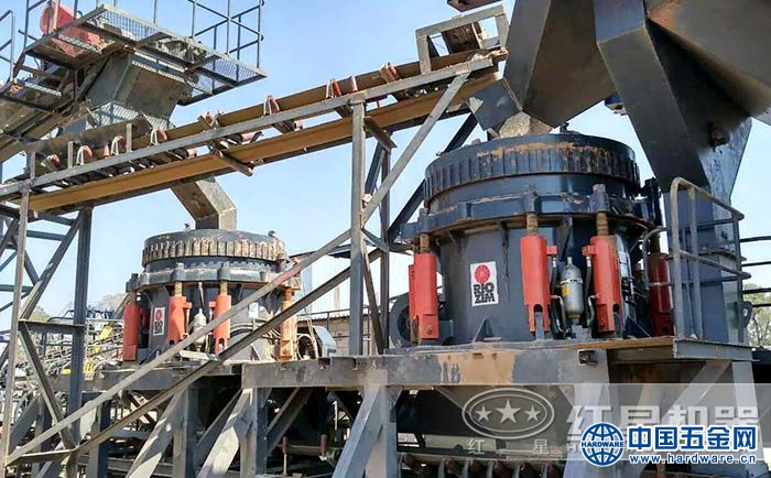 全液压圆锥现场