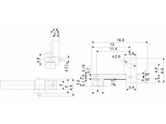 新型LS-18C/LS-212V叶片开关体积小图1