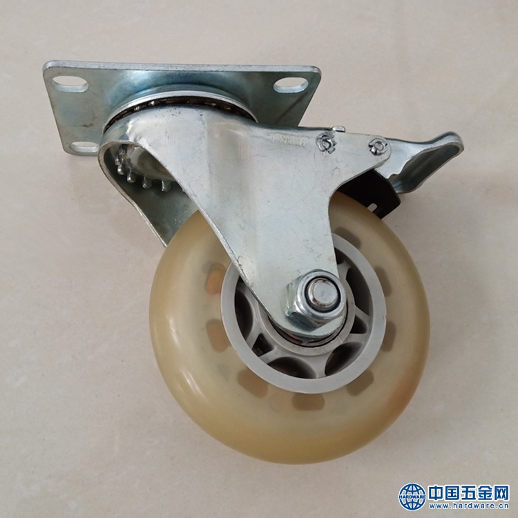 4寸灰芯透明轮刹车-1