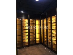 不锈钢酒柜安装图1