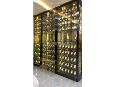 欧式不锈钢酒柜定制图1