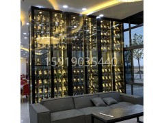 不锈钢酒柜红酒架定制图1