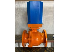 电动球阀DQF-100快开2秒 水泥均化库用DQF150图1