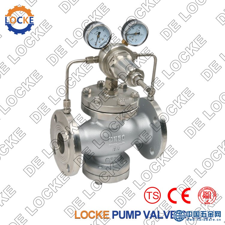 进口先导活塞式气体减压阀