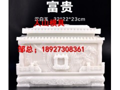 浙江青玉石骨灰盒骨灰罐硅胶模具 殡葬用品青玉石骨灰模具图1