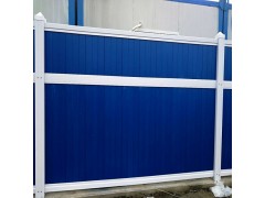 南通翔展pvc围挡生产厂家 现货供应 包安装图1