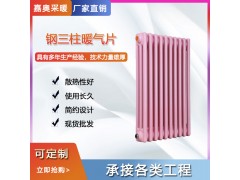 厂家专业生产钢三柱暖气片-gz306家用钢三柱暖气片图1