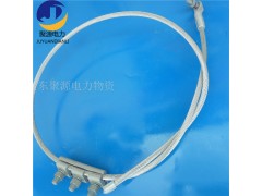 预绞丝光缆金具厂家 接地线 光缆OPGW接地线夹图1