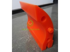 重型头道聚氨酯清扫器图1