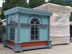 别墅保安亭厂家制作欧式保安岗亭批发图1