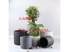 欧式家居庭院花盆 仿砂岩树脂花器 户外装饰花盆花钵模具硅胶图1