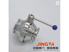 精亚卫生级蝶型球阀 快装蝶型球阀 焊接蝶型球阀高洁净蝶型球阀图1