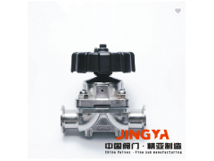 精亚高洁净隔膜阀 无菌隔膜阀 无菌隔膜取样阀 气动隔膜阀图1