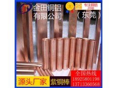 t4紫铜棒0.8mm-t1易切削紫铜棒,高精度t6紫铜棒图1