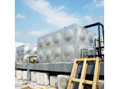 合肥水箱厂家批发定做不锈钢生活水箱 方形水箱图1