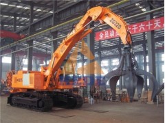 履带式抓钢机型号、移动抓钢机价格 厂家图1