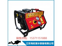 BJ10手抬机动泵 15HP科勒动力 手电起动旋片真空泵图1