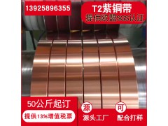 厂家直销红铜卷C1100裸铜带连接片紫铜卷图1