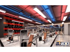 陕西西安1000平米健身会所设计图图1