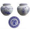 中式陶瓷药膏罐  可装药膏的陶瓷罐子