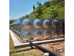 河北厂家生产方形不锈钢水箱 玻璃钢消防水箱 生活组合式水箱图1