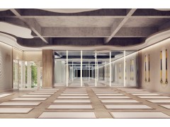 西安时尚瑜伽馆装修效果图图1