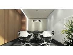 西安现代型办公室装修设计图图1