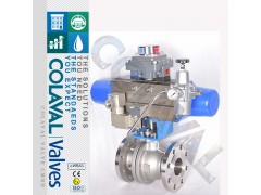 进口三段式气动球阀图1